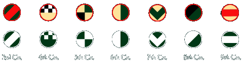company badges symbols