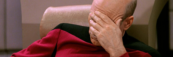 Captain Luc Picard facepalming.