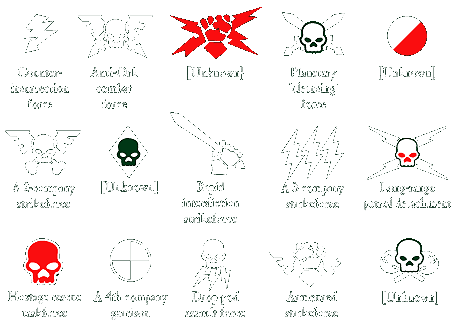 Army insignia symbols