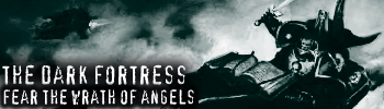The Dark Fortress Sammael jetbike banner