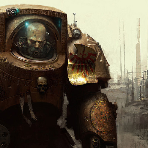 Deathwing Terminator on patrol