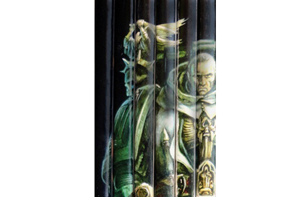 Four White Dwarf spines
