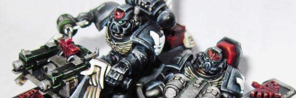 Ravenwing Attack Bike in action